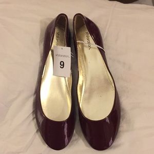 Xhilaration flats 
Size - 9
Color - Wine